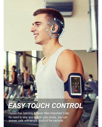 Wireless Earbud, Bluetooth Headphones 5.1 Sport Unique Earhooks, Wireless Earphones in Ear Noise Cancelling Mic Stereo Bass, 35H Playtime IPX7 Waterproof Headset for Workout Running Gym Android iOS Wireless Earbud, Bluetooth Headphones 5.1 Sport Unique Earhooks, Wireless Earphones in Ear Noise Cancelling Mic Stereo Bass, 35H Playtime IPX7 Waterproof Headset for Workout Running Gym Android iOS